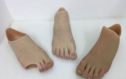 Les esthétiques de pied en silicone